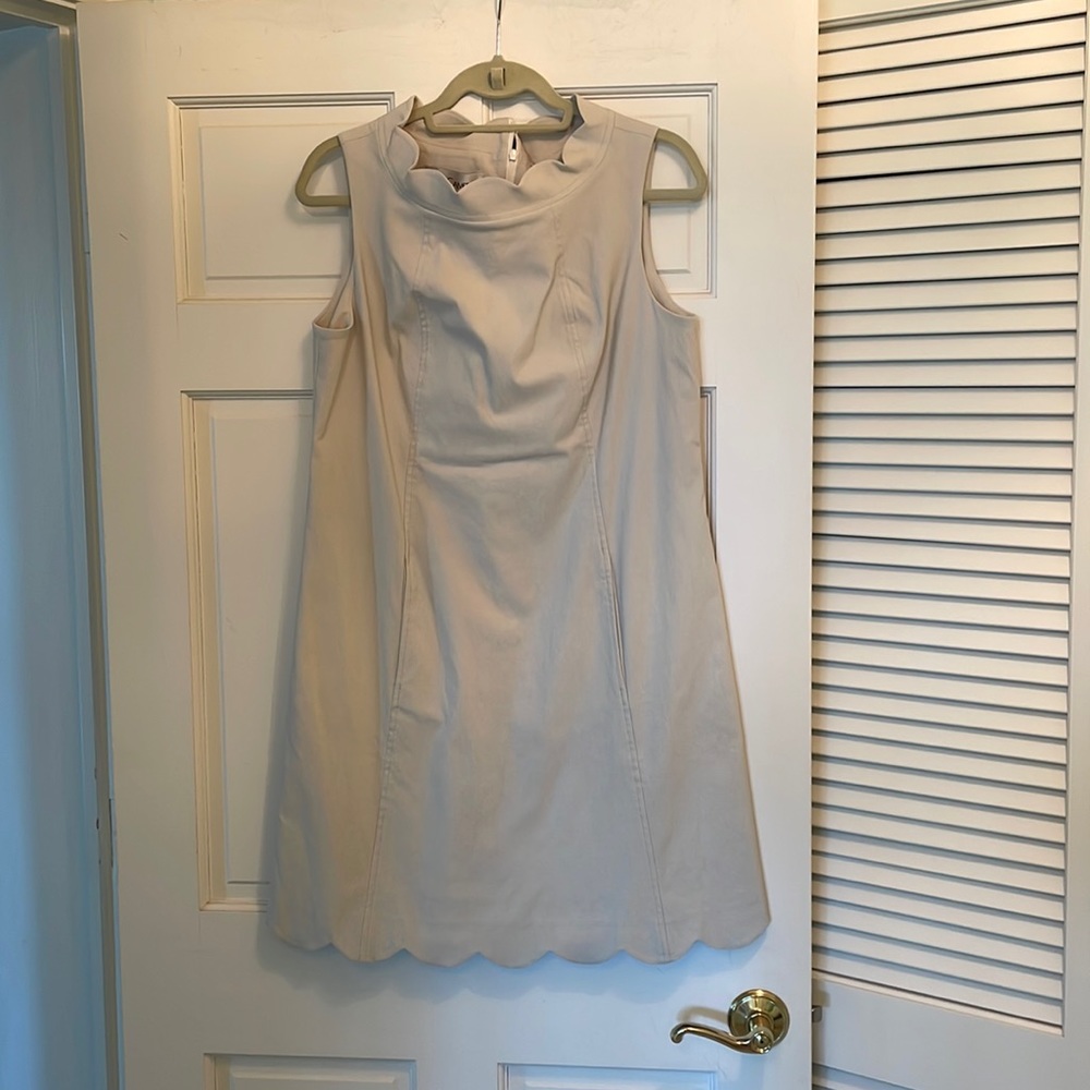 Cotton stretch sleeveless dress